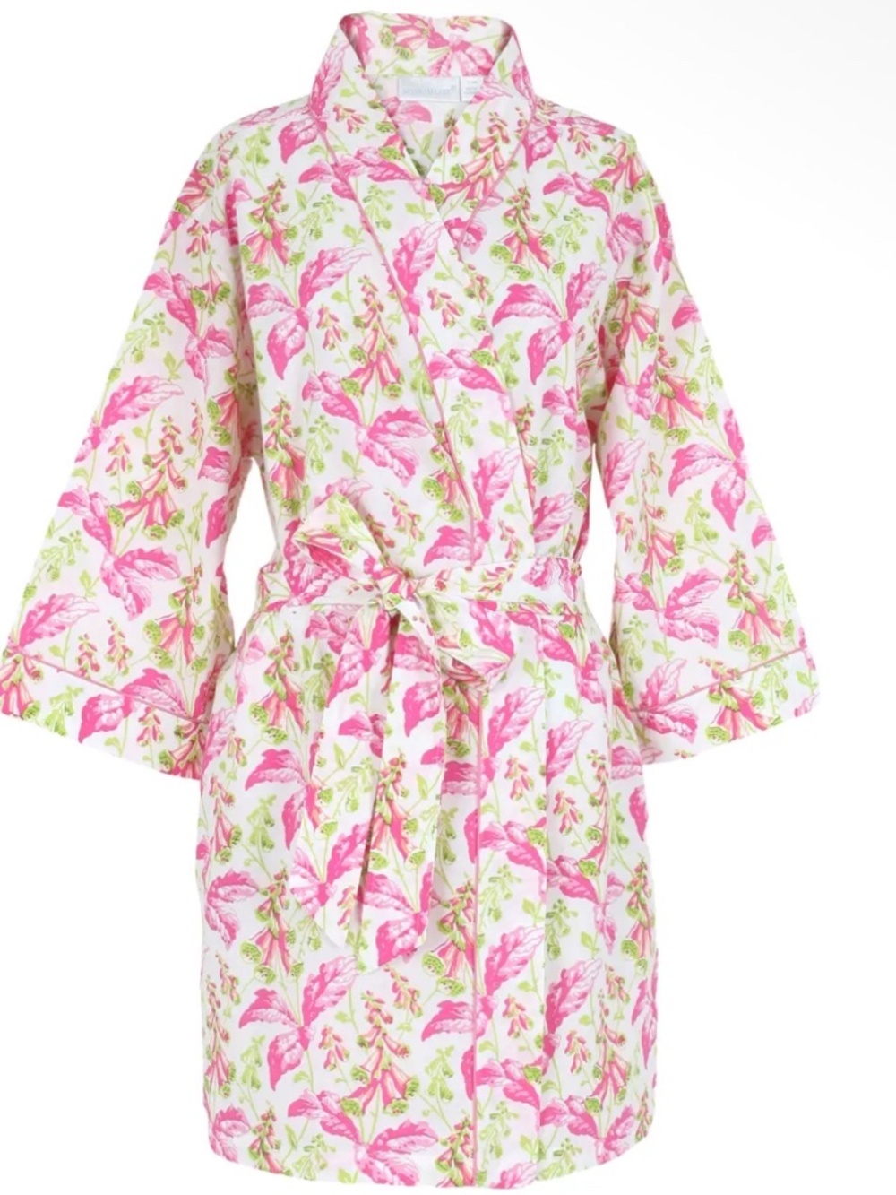 100% Cotton Floral Robe